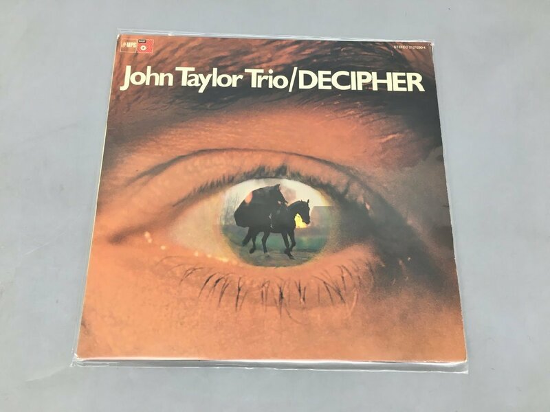 LPレコード Decipher John Taylor MPS 2121290-4 2309LBS201