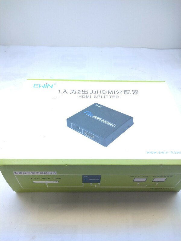 HDMI分配器　1入力2出力　EWIN