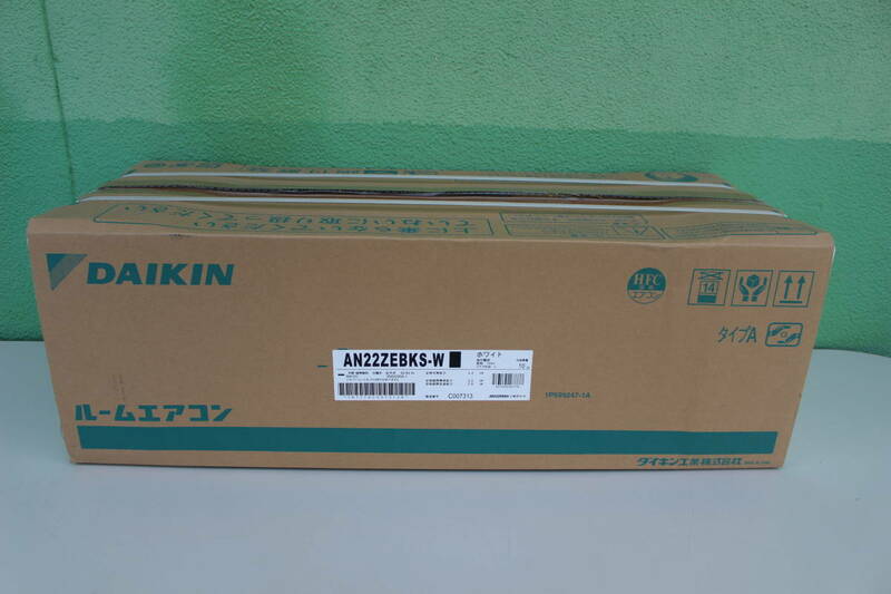 ダイキン DAIKIN エアコン EBKシリーズ ホワイト AN22ZEBKS-W [おもに6畳用 /100V] 未使用に近い 動作未確認品