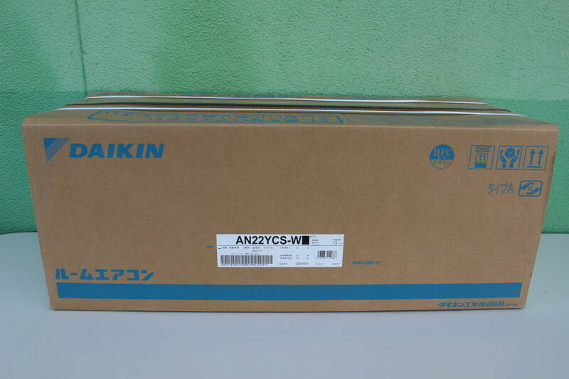 ダイキン DAIKIN AN22YCS-W [エアコン （6畳・単相100V） Cシリーズ 除菌機能 ホワイト] 未使用に近い 動作未確認品
