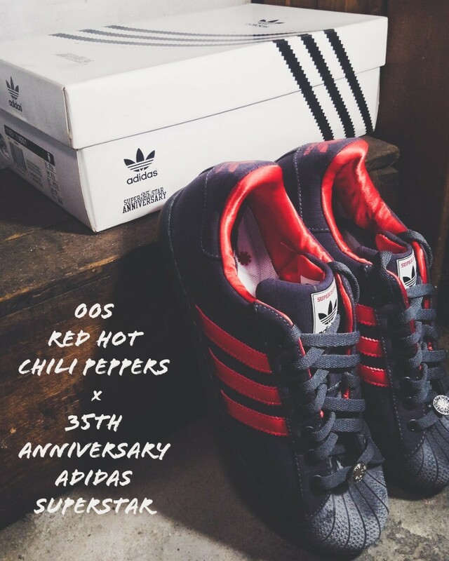  RED HOT CHILI PEPPERS 35th anniversary adidas superstar 00s 未使用 レッドホットチリペッパーズ アディダス レッチリ スーパースター