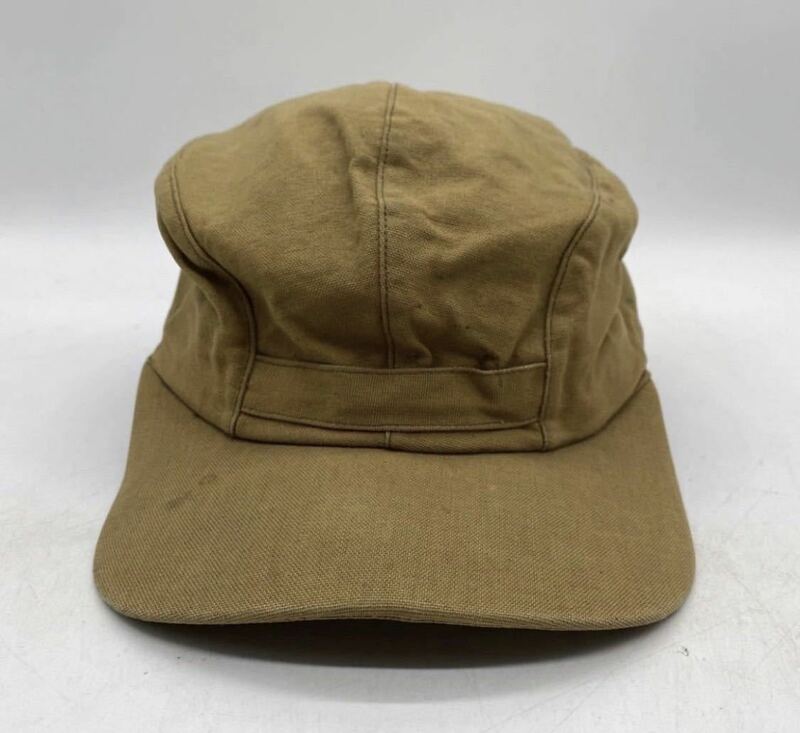 【¥1000スタート】HUNTING CAP ハンティング キャップ 内側キルティング 帽子 R873