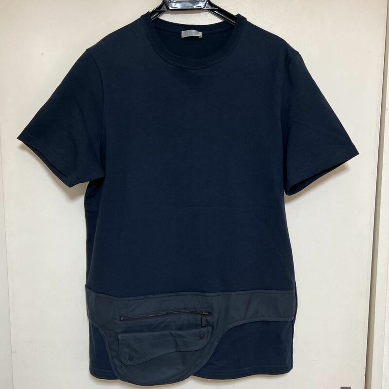 【美品】DIOR ディオール サドルポケット Tシャツ size XL ブラック