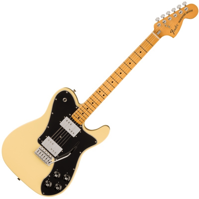 Fender Vintera II '70s Telecaster Deluxe with Tremolo, Maple Fingerboard, Vintage White〈フェンダー テレキャスター〉