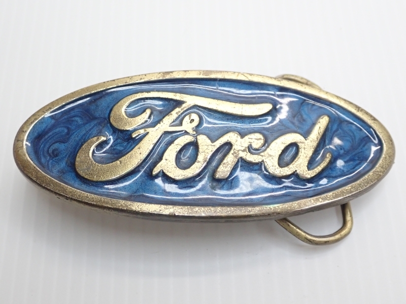 X196　ベルト バックル　アメリカ　フォード　Ford　THE GREAT AMERICAN BUCKLE 1980　Vintage buckle
