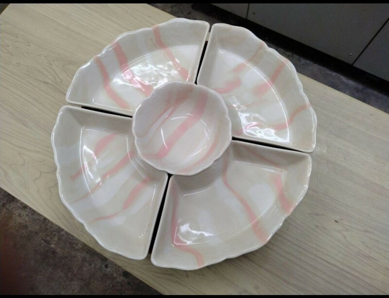 中華テーブル　食器セット
