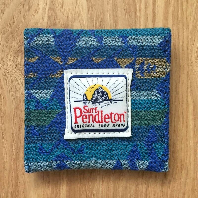 美品 A&F Surf Pendleton Coincase ペンドルトン コインケース 小銭入れ オレゴン州ペンドルトン ネイティブアメリカン ウールブランケット