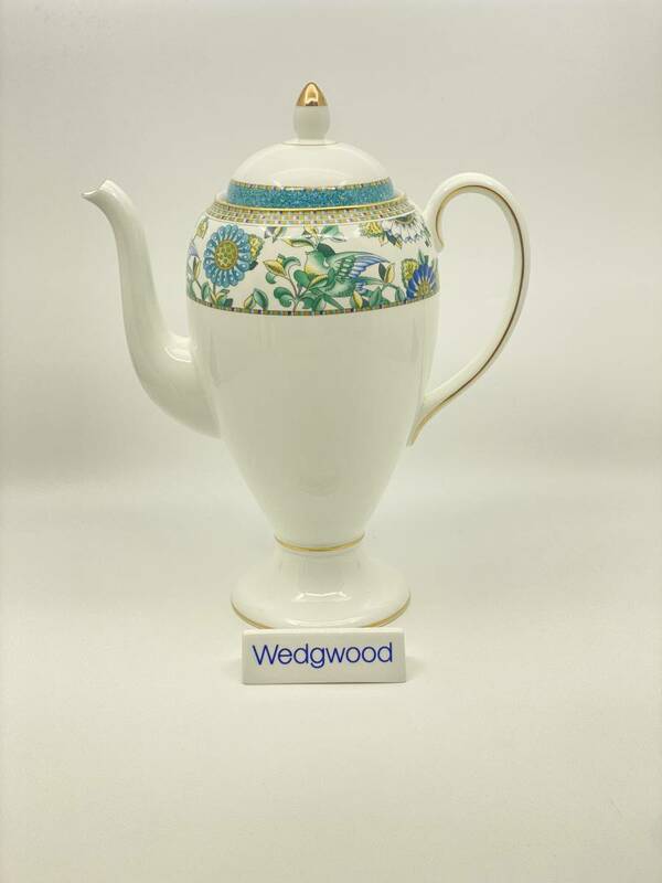 ＊レア＊ WEDGWOOD ウェッジウッド ＊RARE＊ BABYLON Stand Coffee Pot バビロン スタンドコーヒーポット *L615