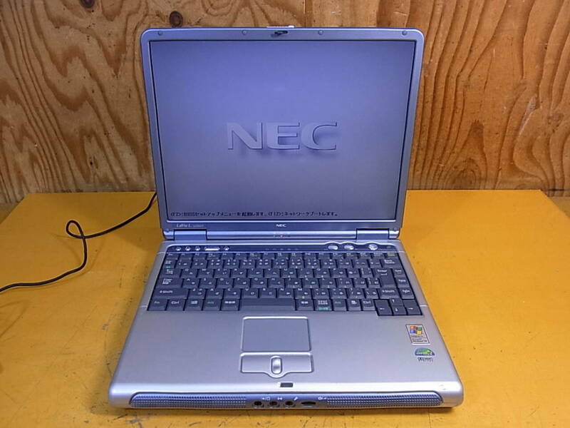 □Z/685☆NEC☆14.1型ノートパソコン☆LaVie L LL500/1D☆PC-LL5001D☆AMD Duron 900MHz☆メモリ256MB☆HDD/OSなし☆ジャンク