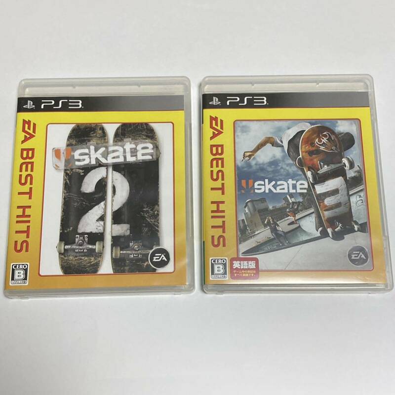 PS3 SKATE2 SKATE3 PlayStation3 BEST HITS スケート2タイトルセット