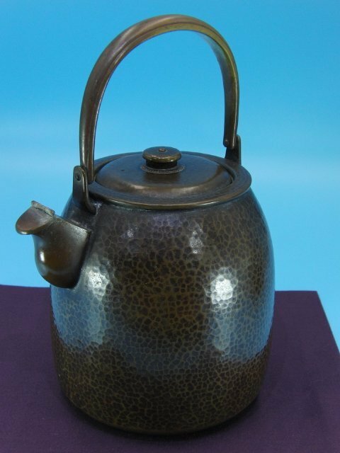 特選品　CI-110　薬缶　やかん　湯沸し 堤手 銅器 鎚起銅器 銅製品 煎茶道具 茶道具