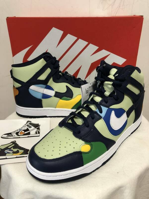 新品 NIKE WMNS DUNK HIGH LX 29cm 2022年製 ナイキ ウィメンズ ダンク ハイ LX 29cm ピスタチオ 