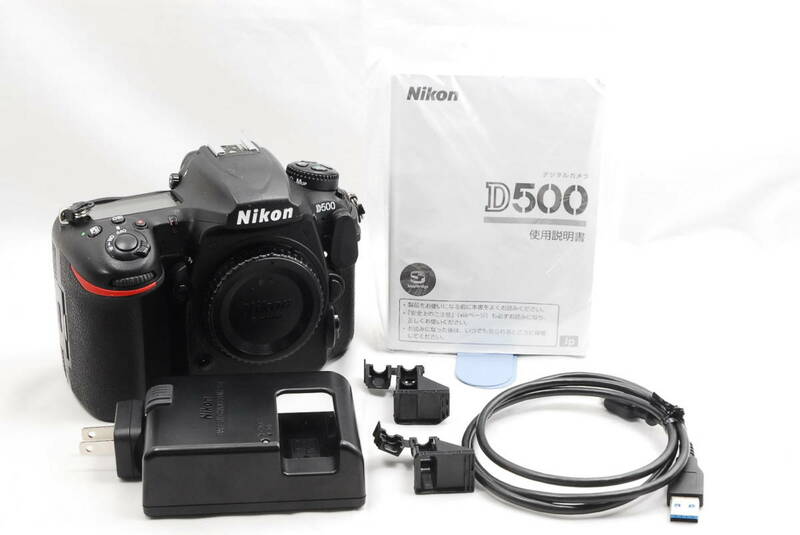 ★美品★ 即決 格安 Nikon ニコン D500 ボディ デジタル一眼カメラ （R5-503）