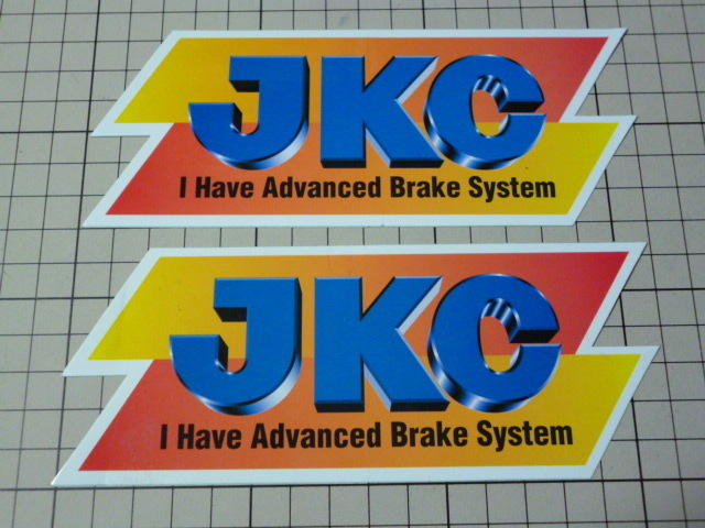 正規品 JKC I Have Advanced Brake System ステッカー 2枚 (160×63ｍｍ)
