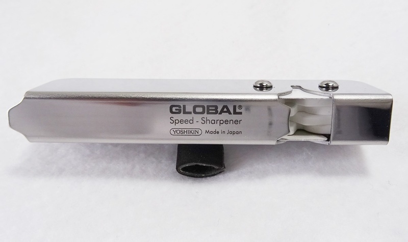 両刃ステンレス包丁用の簡易シャープナー "グローバル スピードシャープナー" 新品未使用品 / Made in Japan