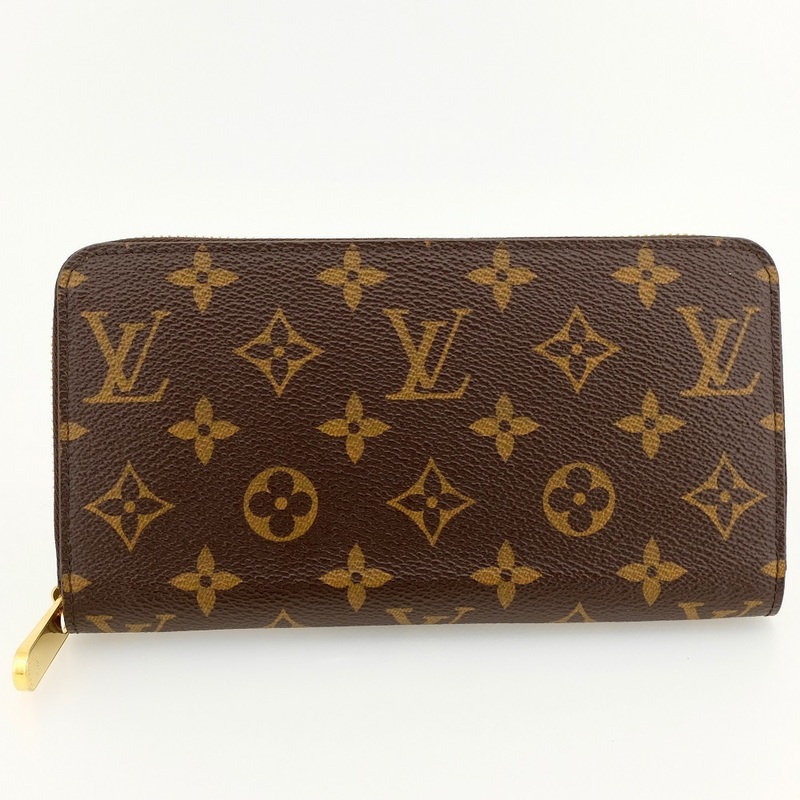 LOUIS VUITTON ルイヴィトン ジッピー・ウォレット 長財布（小銭入れあり） モノグラム コクリコ M41896 RFID（ICチップ入り）