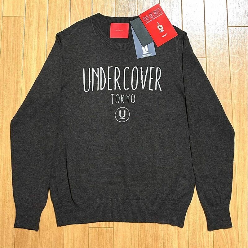 アンダーカバー UNDERCOVER MAD ARCHIVES ウールニット セーター 刺繍 Uロゴ マッドアーカイブス jonio jun takahashi