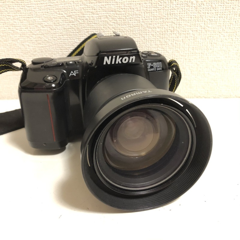 ■　NIKON　ニコン　AF　F-601　カメラ本体　タムロン　28-200　1：3.8-5.6　レンズ付き　現状品　 再　★