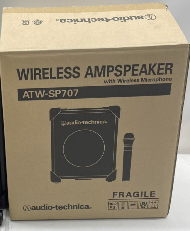 Audio Technica　ワイヤレスシステムアンプスピーカー　ATW-SP707a　美品