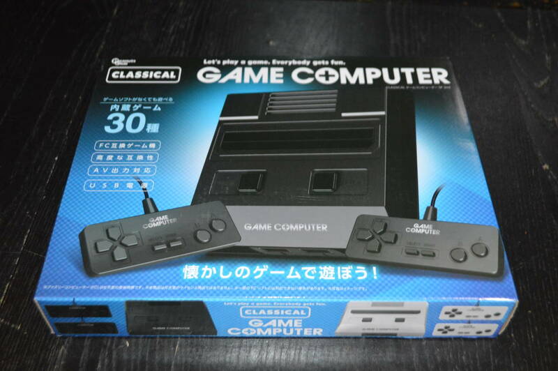 ファミコン CLASSICAL GAME COMPUTER　FC互換ゲーム機　内臓ゲーム30種