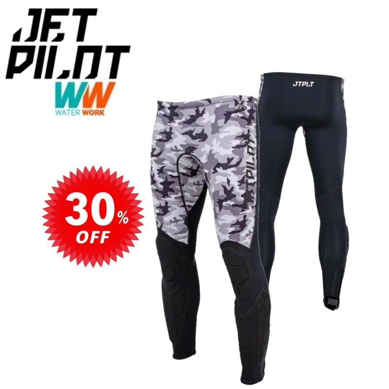 ジェットパイロット JETPILOT ウェットスーツ セール 30%オフ 送料無料 RX レース ネオ パンツ ブラック/カモ XL JA21157-C