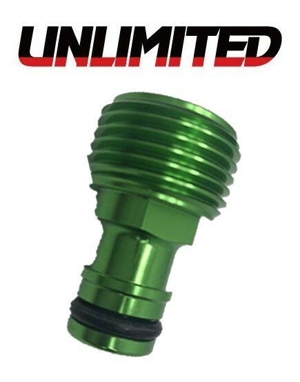 アンリミテッド UNLIMITED ビレットフラッシュアダプター グリーン UL18003 ジェット 水上バイク