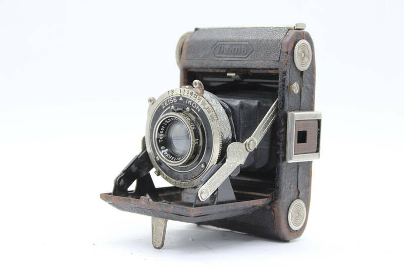 【訳あり品】 ツァイスイコン Zeiss Ikon Ikonta 520/18 Carl Zeiss Jena Tessar 5cm F3.5 蛇腹カメラ s1360