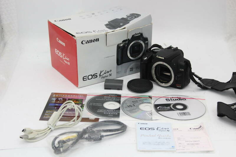 【返品保証】 【元箱付き】キャノン Canon EOS Kiss Digital N ボディ s1519