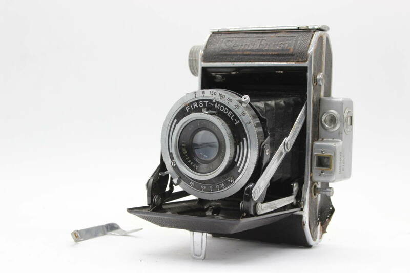 【訳あり品】 SemiFirst Fisrt~Model-1 Kokka 7.5cm F4.5 蛇腹カメラ s1533