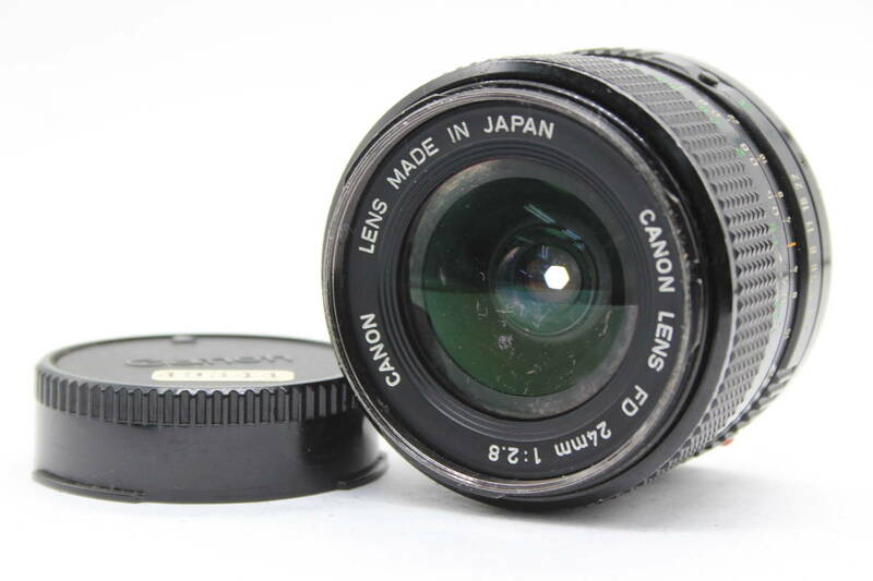 【返品保証】 キャノン Canon FD 24mm F2.8 レンズ s1589