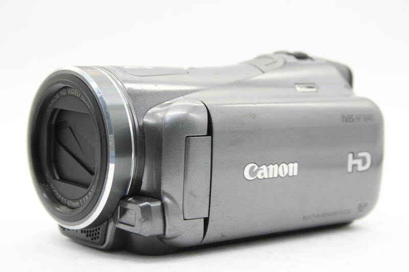 【返品保証】 【録画再生確認済み】キャノン Canon ivis HF M41 10x ビデオカメラ s1636