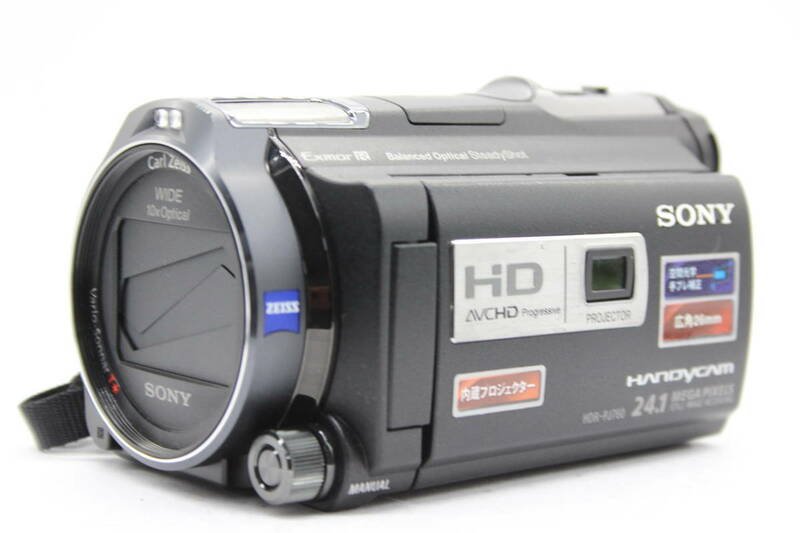 【返品保証】 【録画再生確認済み】ソニー Sony HANDYCAM HDR-PJ760 ブラック 10x ビデオカメラ s1638