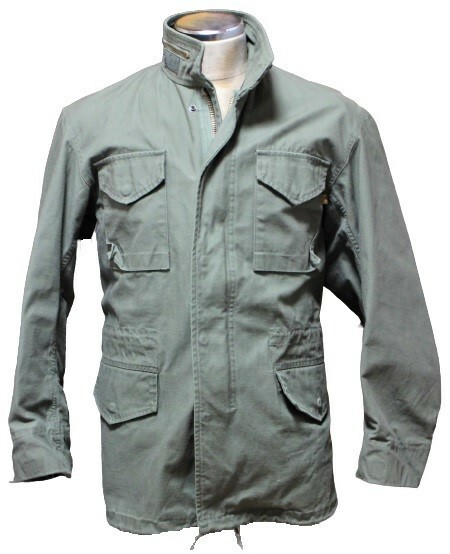 米国製！　ALFHA　M-65　FIELD　JACKET！　OLIVE　GREEN！　S/Rサイズ！