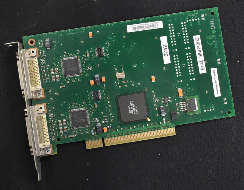 IBM 2742 39J2299 2-ライン IOA 53P0702 PCI Granite IBM 2742 39J2299 2-Line IOA PCI Adapter Granite Controller Card(管:FT52