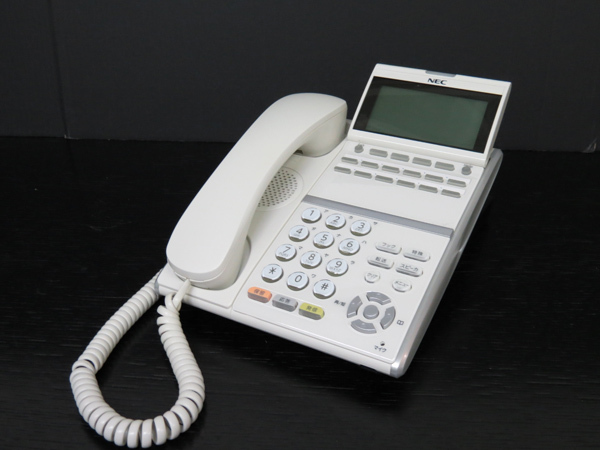 ■AspireUX 12ボタン標準電話機【 DTZ-12D-2D(WH)TEL 】■214 ビジネスホン