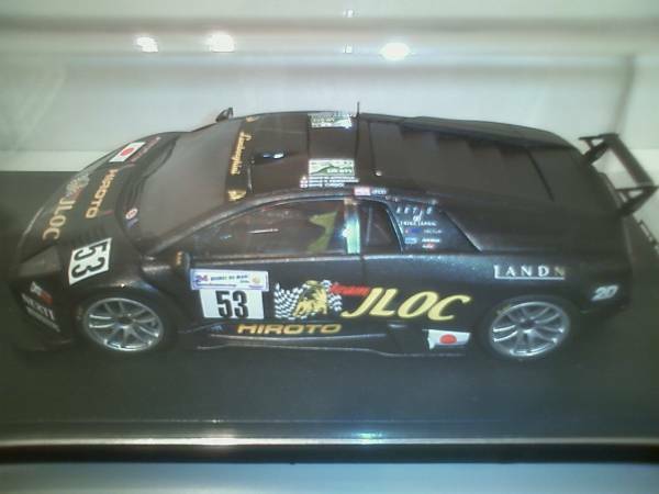 ルック スマート 1/43 ランボルギーニ R-GT No.53 2006年 ウィンドゥパーツに浮き 難あり品