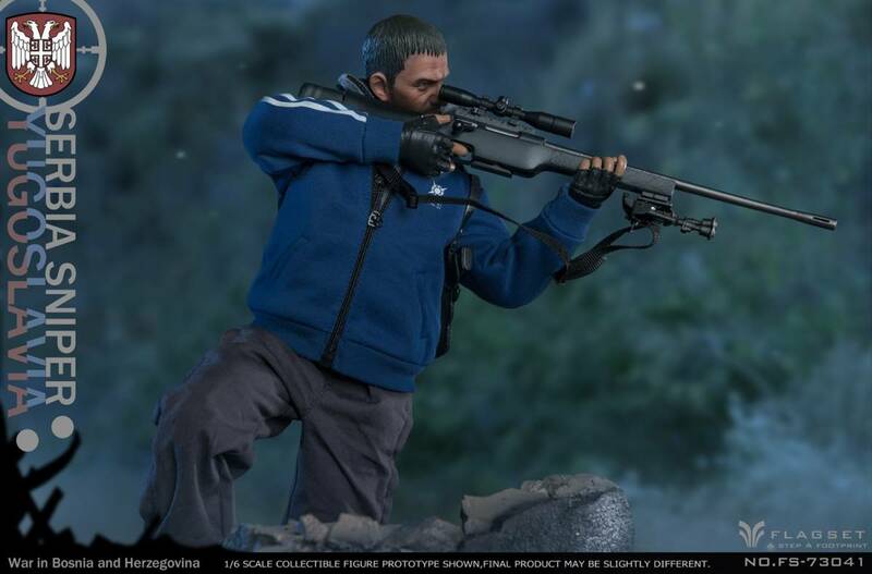 FLAGSET 1/6 セルビア スナイパー 未開封新品 FS73041 Serbia Sniper 検） verycool DID SS DAMTOYS Facepoolfigure