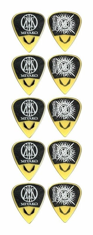 即決◆新品◆送料無料DEAN GUITARS LOVEBITES MIYAKO PICK2023/10枚セット ウルテム ピック 1.0mm/メール便