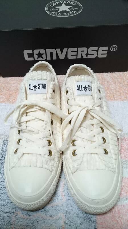 【ALL★STAR／CONVERSE】コンバース スニーカー☆☆ベージュ系☆☆【US/9.0】27.5cm程度