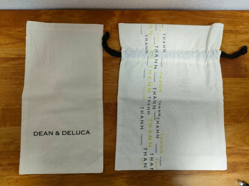 THANN タン DEAN&DELUCA ディーンアンドデルーカ ポーチ 2個セット 未使用 