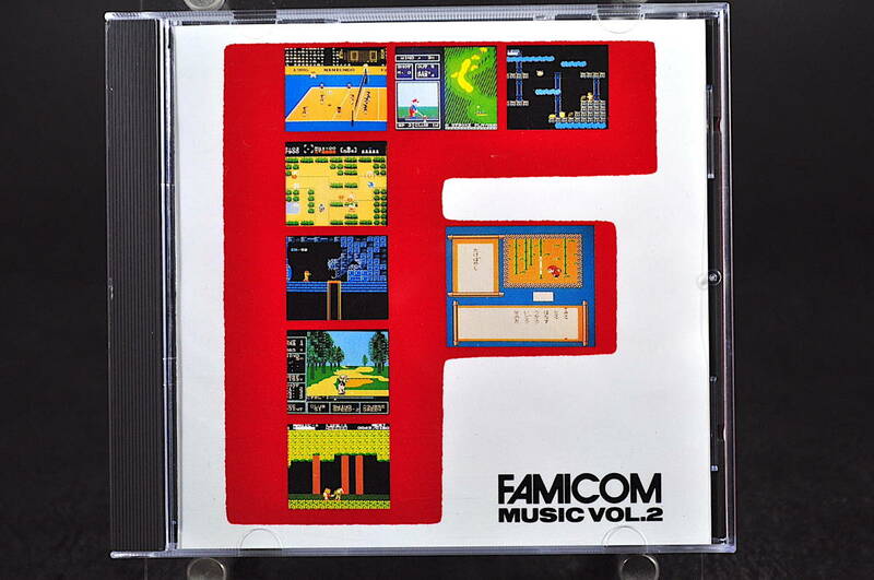 ◎ CD 87年盤 ファミコン ミュージック Vol.2 美盤 美品中古 新鬼ヶ島 FAMICOM MUSIC VOL. 2 旧規格 昭和レトロ