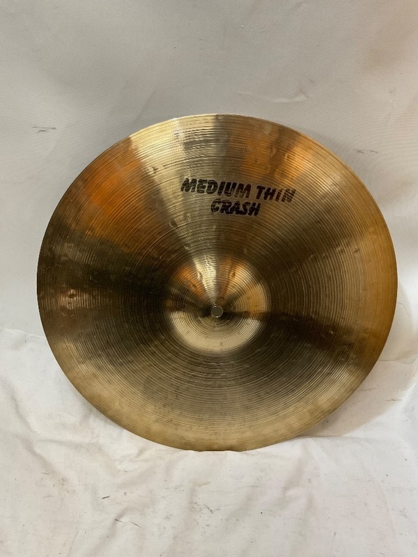 u52569　中古　セイビアン　　Medium Thin Crash 18' ポップロゴ 1.5㎏