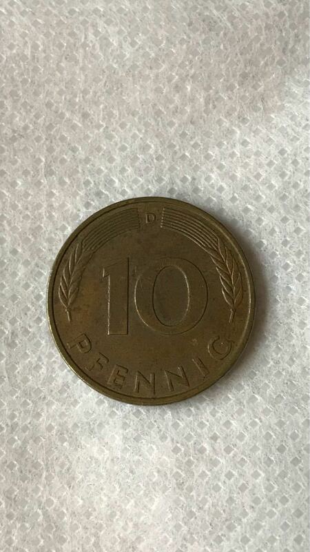 イギリス硬貨 10ペニー 1979年