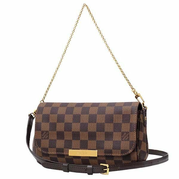 【送料無料】【本物】LOUISVUITTON★ルイヴィトン★フェイボリットMM★ダミエ★N41129★ショルダーバック★クロスボディ★パーティ★ポーチ