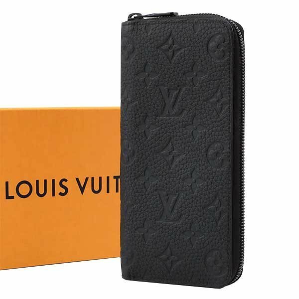 【送料無料】【本物】LOUISVUITTON★ルイヴィトン★ジッピーウォレット・ヴェルティカル★M69047★トリヨンレザー★ノワール★ラウンド財布