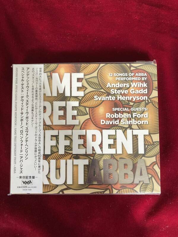 ABBA Same Tree Different Fruit 来日記念盤【国内盤CD】Steve Gadd