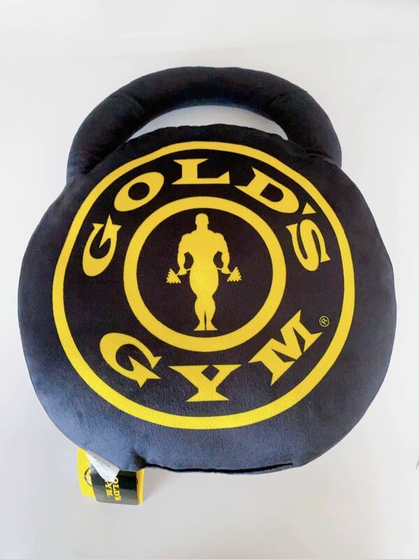 ゴールドジム goldsgym gold'sgym 筋トレ トレーニング しまむら コラボ 限定 新品 ダンベル クッション ダンベルクッション 枕 ケトルベル