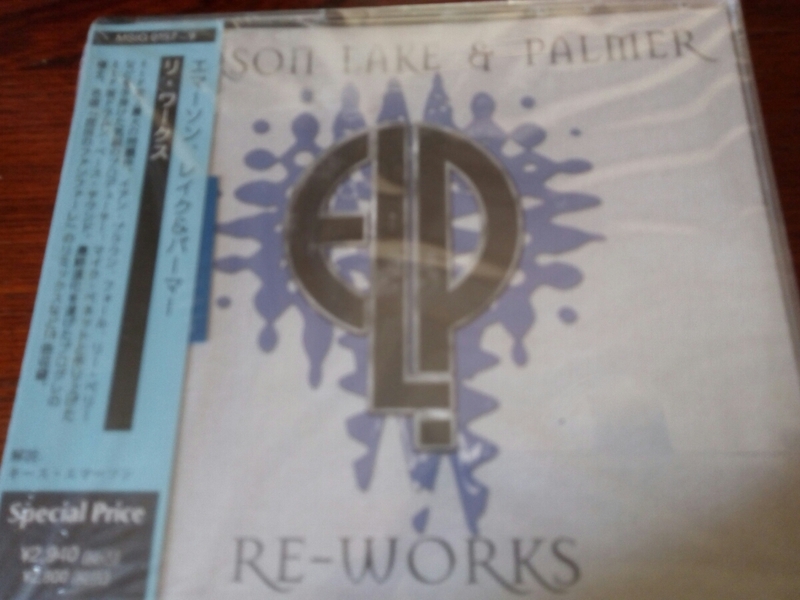★☆Emerson Lake & Palmer ELP EL&P 　RE-WORKS REWORKS エマーソン　レイク　パーマー　リ　ワークス　3CD Keith Emerson 解説盤☆18915