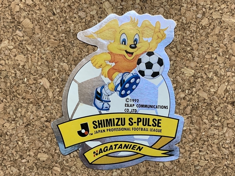 【サッカー　グッズ　４８】シール　清水エスパルス　J.LEAGUE　1992年