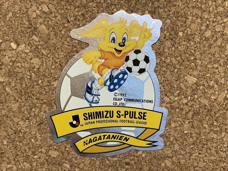 【サッカー　グッズ　４９】シール　清水エスパルス　J.LEAGUE　1992年